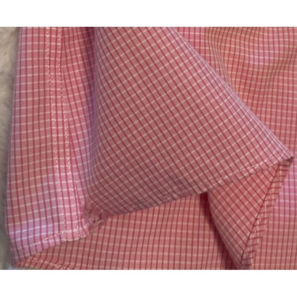 Brooks Brothers Regent Polo Button-Down Shirt Pink Cotton Men Size 17 1/2 (READ) - Picture 6 of 16